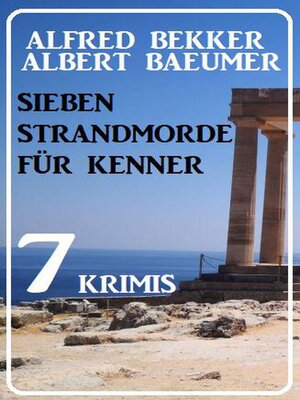 cover image of Sieben Strandmorde für Kenner